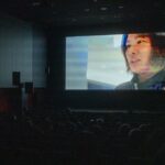 映画祭会場のスクリーン